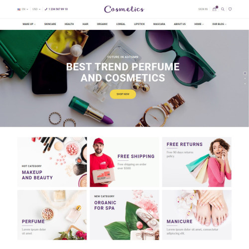 Cosmetics - Santé & Beauté