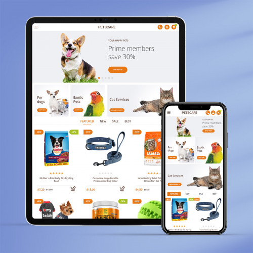 PetsCare - Fournitures pour Animaux